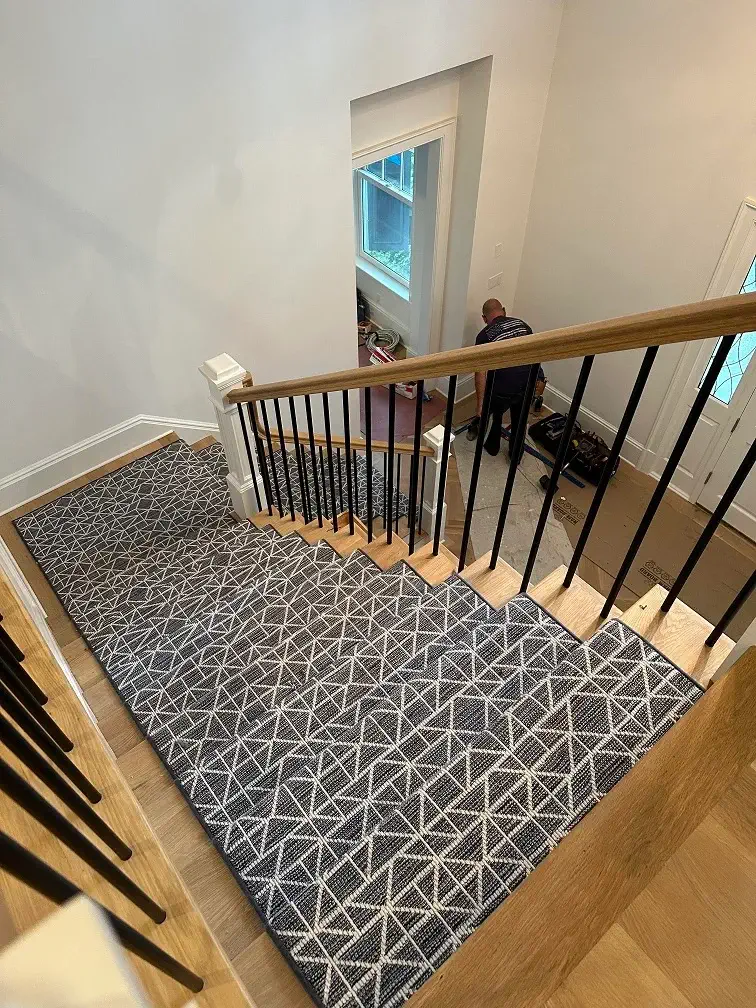 Carpet City & Flooring Center Gallery Photo - Stair Runner