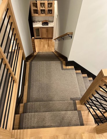 Carpet City & Flooring Center Gallery Photo - Stair Runner