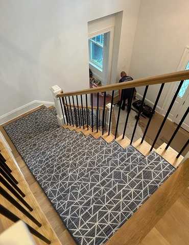 Carpet City & Flooring Center Gallery Photo - Stair Runner